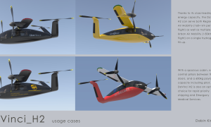 云智星河“星穹一号”氢电混核动力eVTOL ‌创新点技术